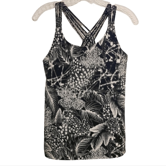 Calvin Klein Performance | Women's Black and White Sports Bra Tank Top (Size XL) - Picture 1 of 9